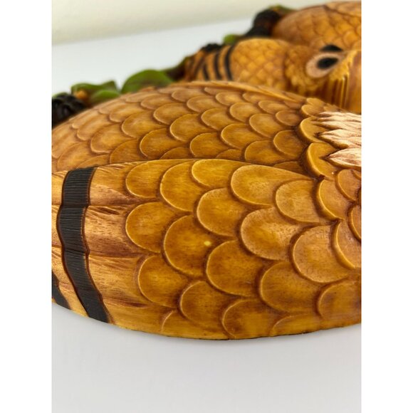 Homco Set of 2 Owl Wall Art Hangings Plastic Mid-Century Modern Vintage Bird - Picture 13 of 16